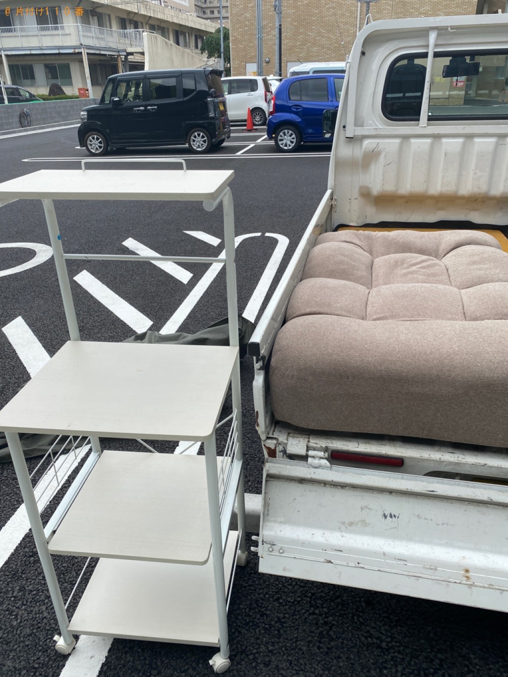 一人用ソファー、ラックの回収・処分ご依頼　お客様の声
